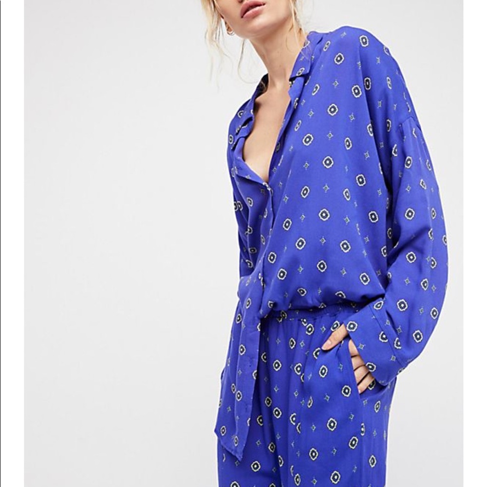 Free People Shirt Up Top